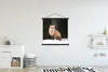 MuchoWow® Textilposter Fuchs - Schnee - Winter 90x90 cm mit Produktbild-Vorschau 2