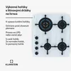 KlarsteinIlluminosa 4 plynová varná deska 4 hořáky Sabaf, Náhled obrázku produktu 3