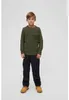 Brandit Sweatshirt Herren Kids BW Pullover oliv Basics 100% Produktbild-Vorschau 11