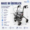 Standardrollator Rehaforum Actimo Basic Anthrazit Produktbild-Vorschau 3
