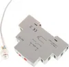 A close-up shot of a gray electrical device with a white wire and a small clear sensor attached. Náhled obrázku produktu