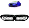 Griglia anteriore nera lucida, compatibile con BMW Serie 3 Anteprima dell’immagine prodotto 6