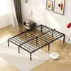 KUTAS Klassische Betten 140x190, Metallbett Schwarz mit 32 Produktbild-Vorschau 9