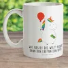 Mr. & Mrs. Panda Pott Einhorn Luftballon - Weiß - Geschenk, Produktbild-Vorschau 2