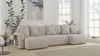 Sedací souprava do U KIANA - béžová Náhled obrázku produktu 1