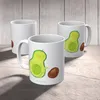 Mr. & Mrs. Panda Kaffeebecher Avocado Kern rollt - Weiß - Produktbild-Vorschau 5