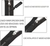 Reißverschluss Zipper, 4 Stück Ersatzteile Reißverschluss Produktbild-Vorschau 2