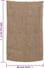 Sacchi di iuta 5 pezzi 60x105 cm 100% iuta 220 g/m² Anteprima dell’immagine prodotto 6