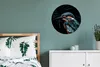 MuchoWow® - Wand Kreis - Wandbild - Schlafzimmer - Produktbild-Vorschau 3