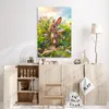 Wanddeko 60x90 cm - Kinderzimmer - Kaninchen, Bilder Produktbild-Vorschau 4