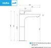 Bächlein Wasserhahn hoch fürs Bad in klassischem Design, Produktbild-Vorschau 7