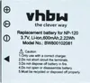 vhbw 2x Akku Ersatz für Casio NP-120 für Kamera (550 mAh, Produktbild-Vorschau 5