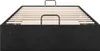 vidaXL Lit ottoman sans matelas noir 80x200 cm tissu Voir les images du produit 6