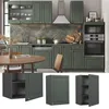 Hängeschrank Vicco Fame-Line Grün-Gold Landhaus 50 cm, Produktbild-Vorschau 2