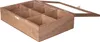 Bellatio Dekorationen Teedose - 6 Facher - braun - Holz - Produktbild-Vorschau 4