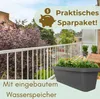 4er Set Blumenkasten Balkongeländer Balkon Blumenkasten Produktbild-Vorschau 5