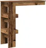 vidaXL Tavolo da bar a parete in legno di recupero Anteprima dell’immagine prodotto 6