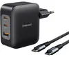 Intenso W100ACC+C520C, Set Power Adapter + Ladekabel, 100W, Produktbild-Vorschau 1