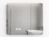 Armoire miroir LED salle de bain blanche - 80 cm - ELINA Voir les images du produit 1