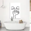 MuchoWow® - Leinwandbilder - Strichzeichnung - Gesicht - Produktbild-Vorschau 4