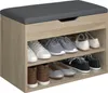 tectake® Jasmina panca per scarpe 60 x 30 x 43,5 cm Anteprima dell’immagine prodotto 10
