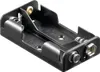 Wentronic 2x AA (Mignon) Batteriehalter, Druckknopf, Produktbild-Vorschau 1