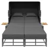 Gartenlounge-Set für 2-4 Personen - Sonnenliegen mit Produktbild-Vorschau 9