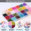 1960 Pcs Perlen für Armbände - 6mm 28 Farben Multicolor Produktbild-Vorschau 2