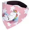 Mr. & Mrs. Panda Dreieckstuch Einhorn Wolke 7 - Rot Pastell Produktbild-Vorschau 2