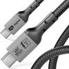 hb-digital USB-C auf USB-C Kabel 2m USB 2.0 60W 480Mbps Produktbild-Vorschau 1
