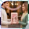 Set regalo con un bouquet di profumati fiori di sapone rosa Anteprima dell’immagine prodotto 8