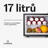 Klarstein mini lednice, tichá, 5-15 °C, minibar, 17 l, Náhled obrázku produktu 2