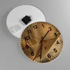 Wanduhr - Rund - Glasuhr - Pfeile Holz Schießen Wettbewerbe Produktbild-Vorschau 2