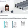 Duschtür Glas 80 cm Dusche Schiebetür 3 Teilig Dreiteilig Produktbild-Vorschau 6
