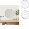 vidaXL Wandspiegel Silbern Ø 20 cm Rund -  Spiegel Produktbild-Vorschau 1