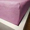 Spannbettlaken Frottee 180x200 Anti-Pilling Soft Pink Produktbild-Vorschau 3