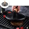 Pressa Per Hamburger In Ghisa Kinghoff Kh-1759 Anteprima dell’immagine prodotto 2