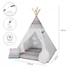 Tipi Kinderzelt für Kinderzimmer Zelt Spielzimmer Indoor Produktbild-Vorschau 3