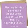 Mr. & Mrs. Panda Deluxe Karte Spruch 3. Hochzeitstag Produktbild-Vorschau 1