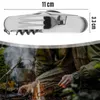 Camping-Besteck klappbar 5-in-1 – Kompaktes Reisebesteck & Produktbild-Vorschau 5