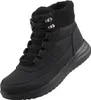 A black Skechers women's boot is shown against a white background. Voir les images du produit
