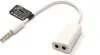 SYSTEM-S Audio Y Splitter Kabel 15 cm Stereo AUX Klinke 3,5 Produktbild-Vorschau 1