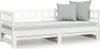 vidaXL Rozkladacia posteľ biela 2x(90x200) cm Masívne Náhľad obrázku produktu 4