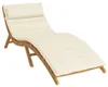 vidaXL Sonnenliegen-Auflage Creme 180x60x4 cm Oxford-Gewebe Produktbild-Vorschau 3