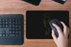 MuchoWow® Mauspad Mousepad Frau - Schwarz - Gold - Produktbild-Vorschau 4