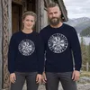 Vegvisir Wikinger Kompass Nordisch Runenkreis Schutzsymbol Produktbild-Vorschau 3
