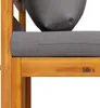A close-up view of a wooden sofa with a gray cushion. Anteprima dell’immagine prodotto