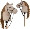Cavallo Hobby Papaya rosa con cavezza e briglia, cavallo Anteprima dell’immagine prodotto 1