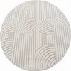 Ayyildiz | Tapis Moderne Helix - 120 cm x 120 cm - Cr?me - Voir les images du produit 2