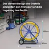Extralink Kabelzieher Fiberglas Einziehband 9mm 100m Gelb Produktbild-Vorschau 7
